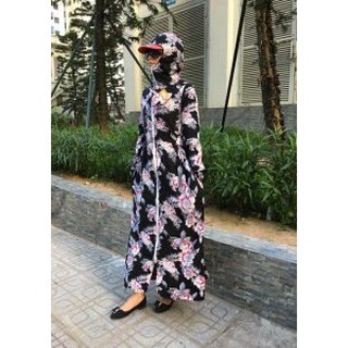Áo chống nắng LANH 2 lớp toàn thân