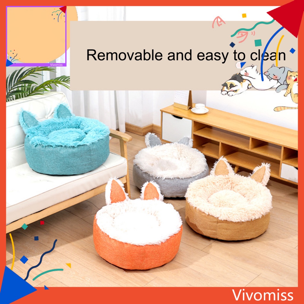 Đệm Nằm Giữ Ấm Có Thể Giặt Máy Cho Thú Cưng