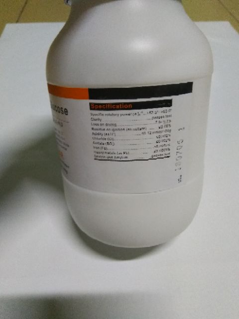 Glucose tinh khiết 500g, D- glucose C6H12O6.H2O tinh khiết, dùng trong phòng thí nghiệm, nghiên cứu, sản xuất