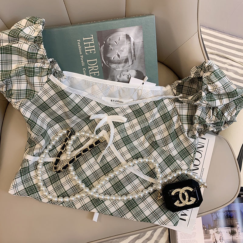 Bộ Áo Sơ Mi Ngắn Tay + Chân Váy Xếp Ly Đáng Yêu Thời Trang Cho Nữ