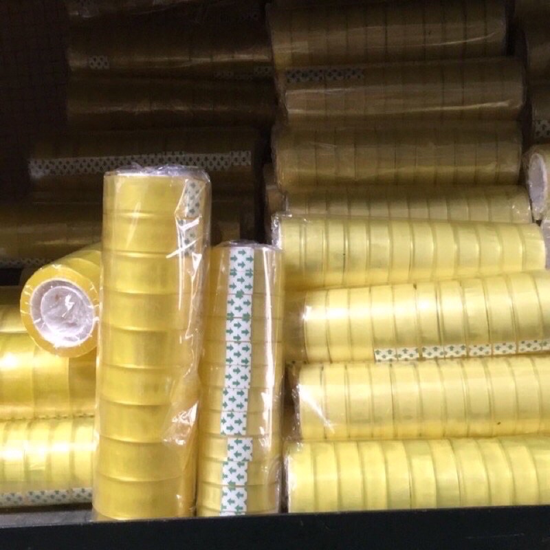 Băng Dính Trong- Vàng