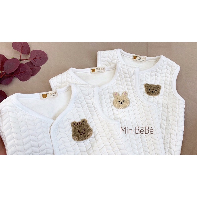 Áo ghi lê trần bông mềm mại cho bé