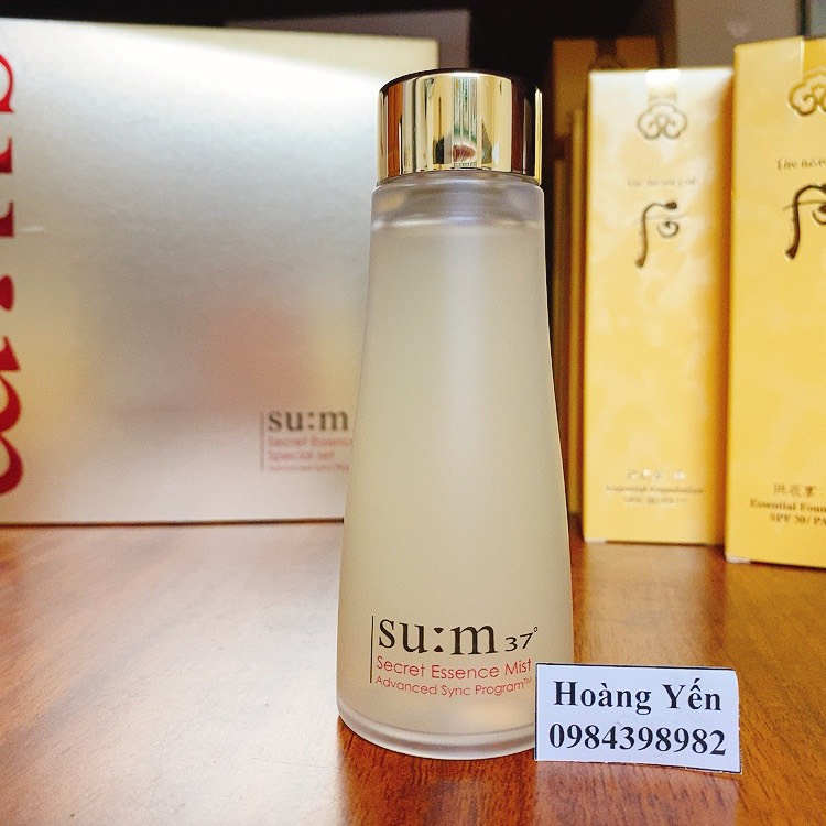 XỊT KHOÁNG CHỨA NƯỚC THẦN SU:M37 SECRET ESENCE 60ML