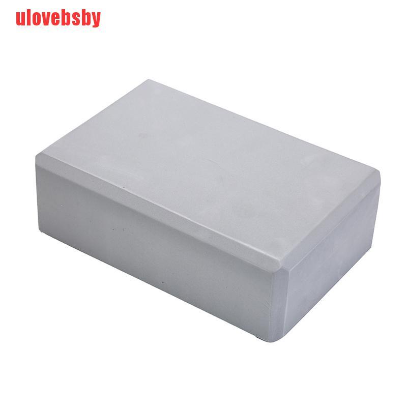 [ulovebsby]yoga block exercise fitness sport props foam brick stretching aid home pilates