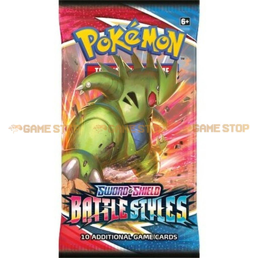 Bài Pokemon TCG Sword and Shield Battle Styles Booster Pack Build Deck phiên bản tiếng Anh CHÍNH HÃNG MỸ POKTCGUSBP14