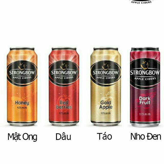 Nước ép strongbow lon 330ml