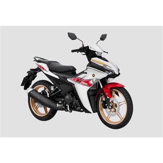 Tem sườn Ex 155 GP Trắng 00GE Phải ( xe Trắng bản thể thao ) (Miếng)