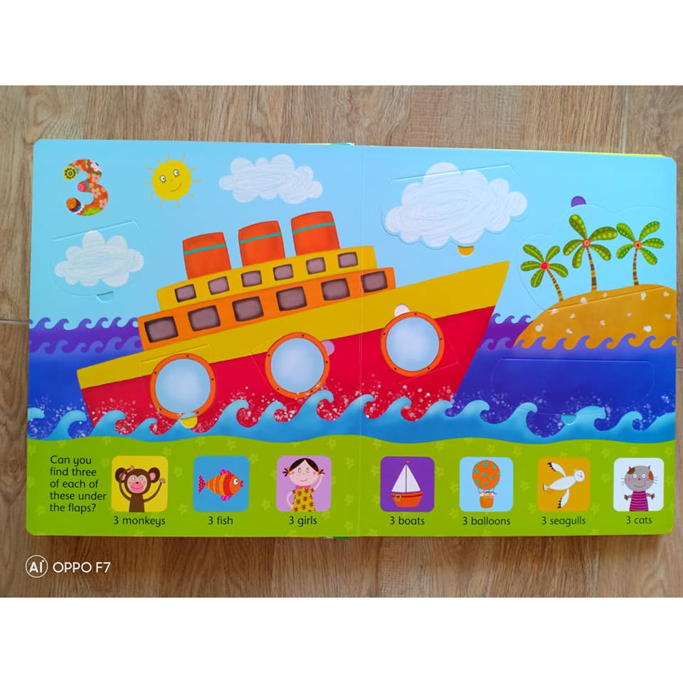 Sách Lift-the-Flap Counting Book