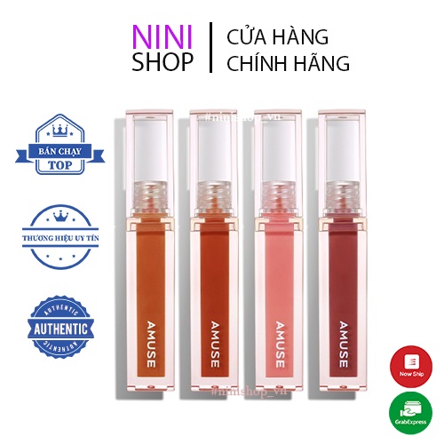 Son tint bóng Amuse Dew Tint - ninishop