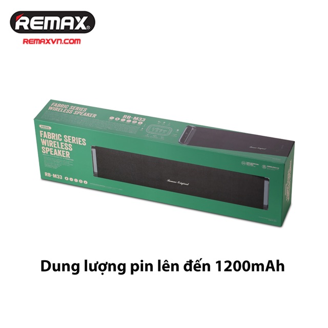 Loa bluetooth siêu to giá rẻ chính hãng Remax M33