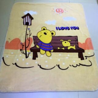 Chăn lông tuyết cho bé iu