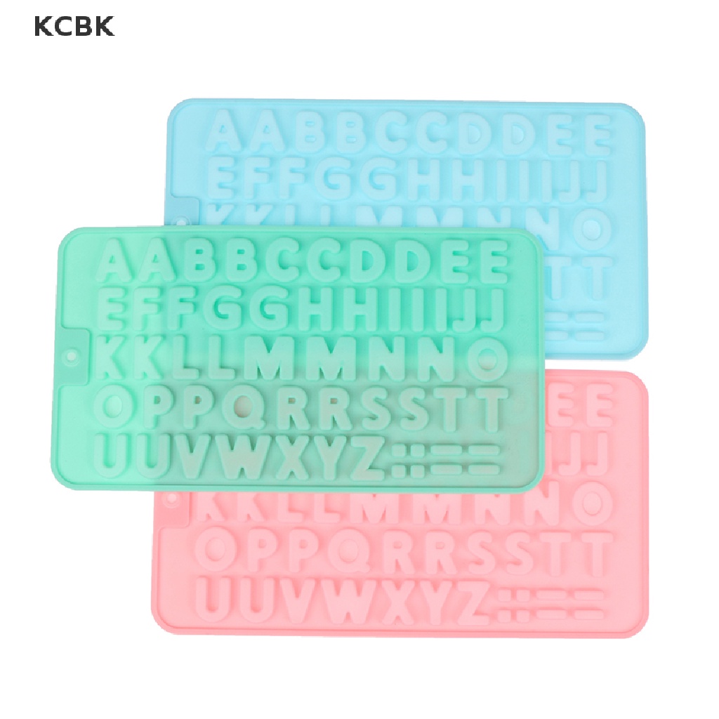 Khuôn Silicone Làm Bánh Hình 26 Chữ Cái Và Số 3D