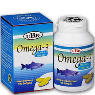 [CHÍNH HÃNG] UBB Omega 3 Alaska Fish Oil: Bổ Sung Dầu Cá