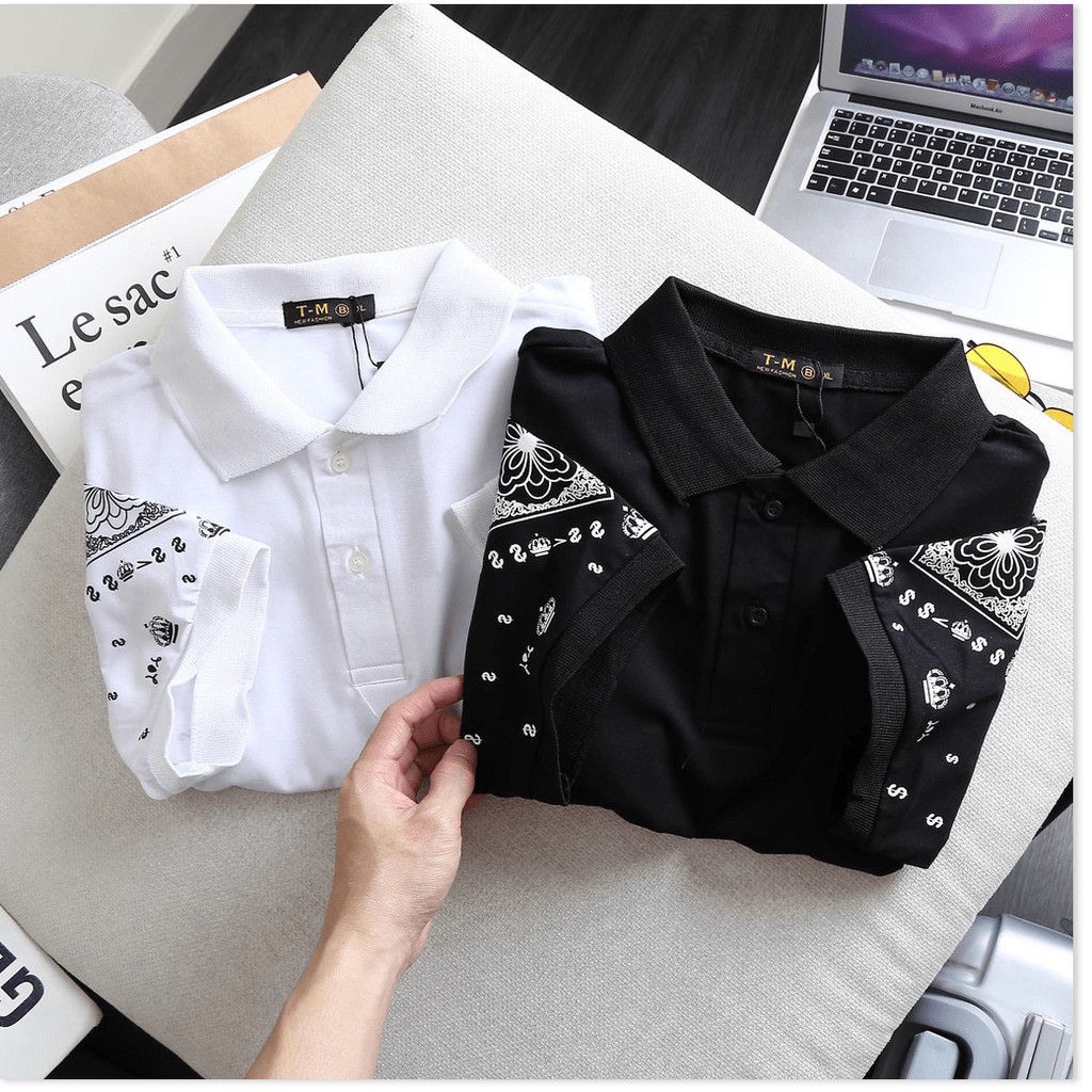 Áo Thun Nam Cổ Trụ Ngắn Tay Mẫu Mới Tuyệt Đẹp HP