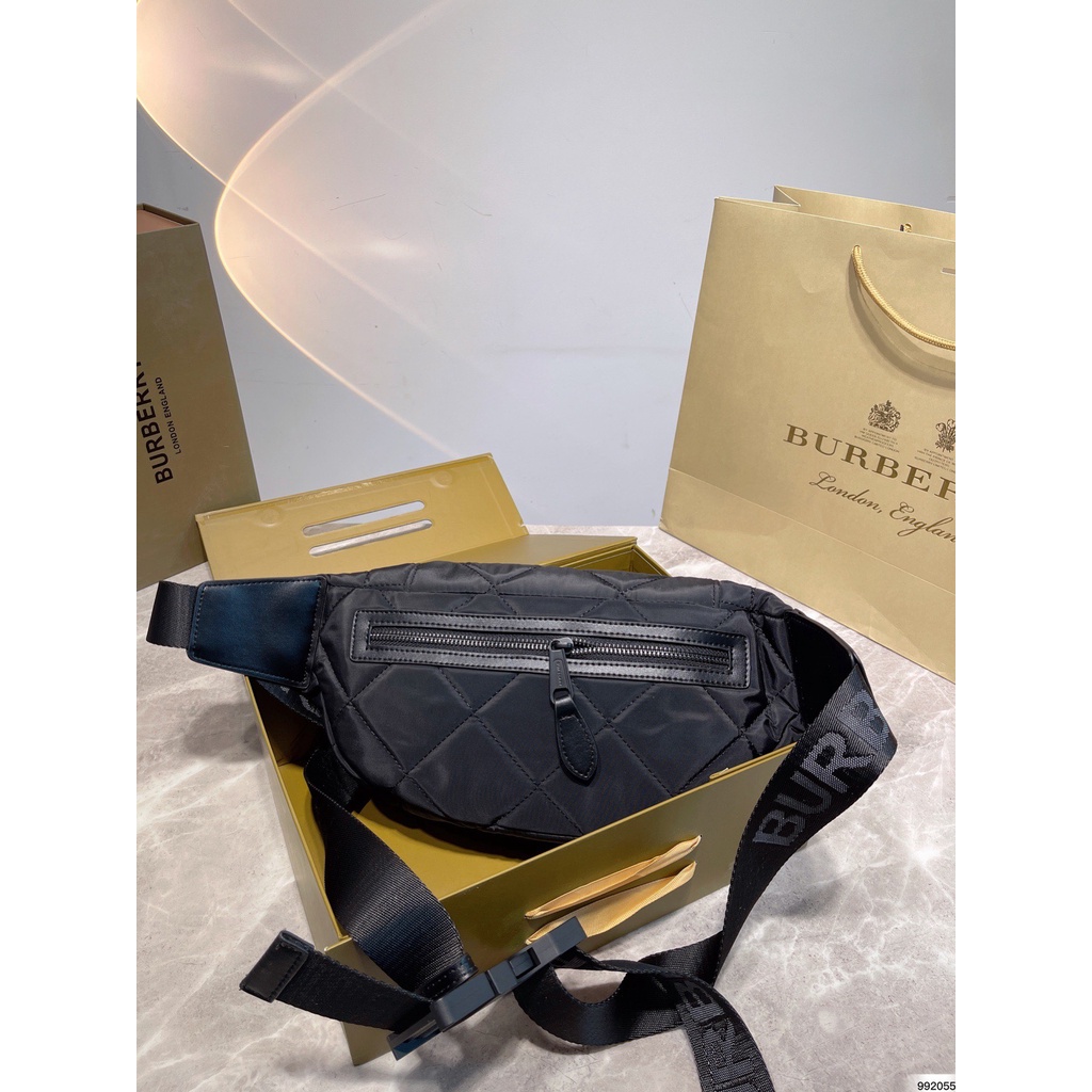 BURBERRY Túi Da Đeo Chéo Thời Trang Dành Cho Nữ