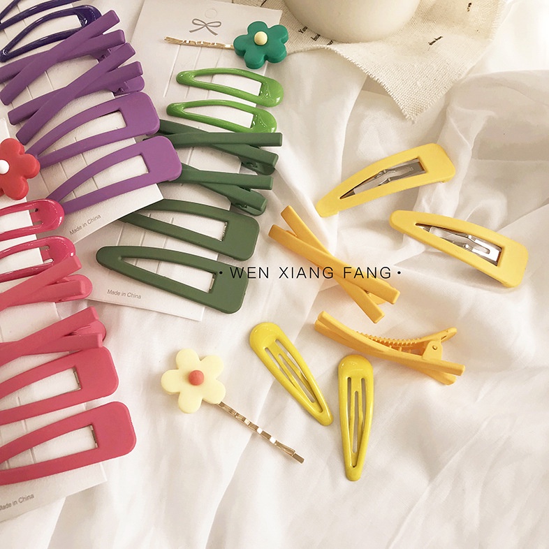 Set kẹp tóc dành cho nữ nhiều màu LT25