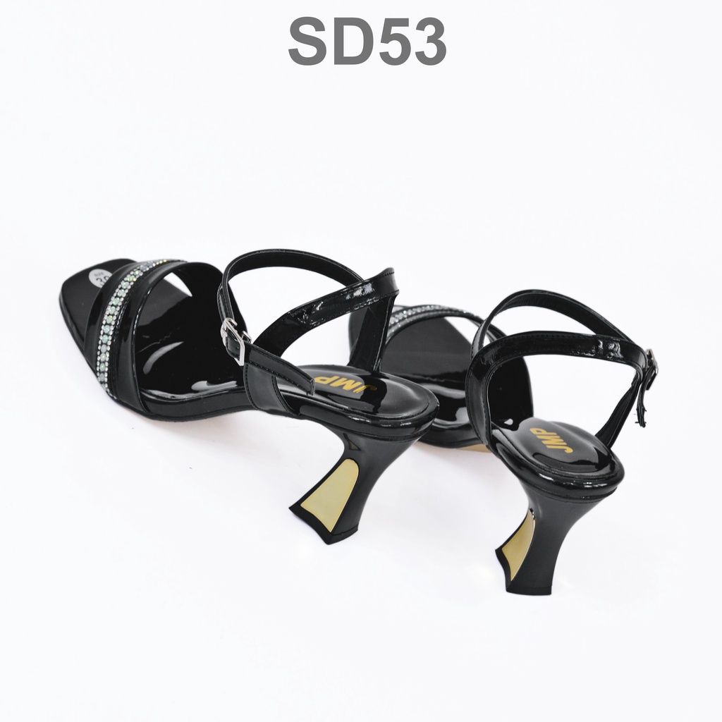 JMP - Giày Sandal Nữ Đế Mạ Vàng Sang Trọng Cao 7cm - SD53