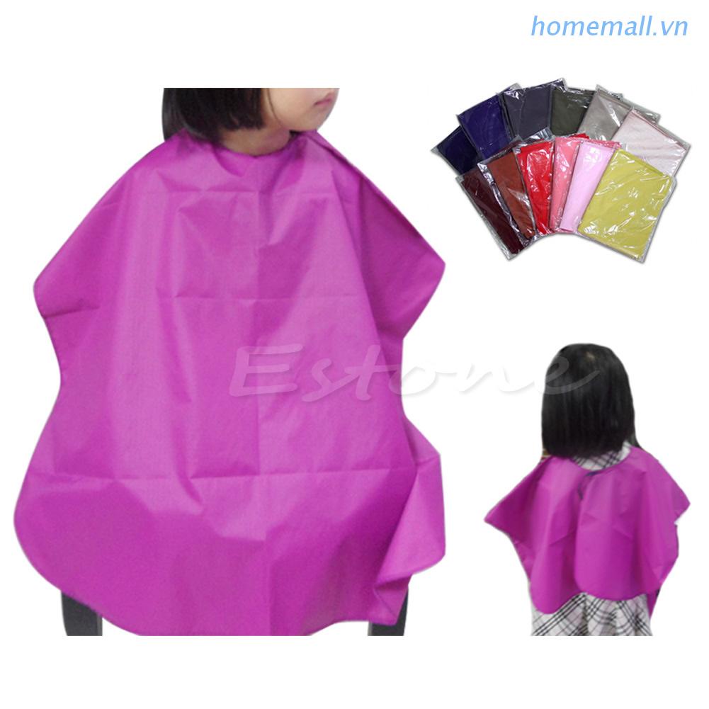 Áo Choàng Cắt Tóc Chống Thấm Nước Dành Cho Trẻ Em