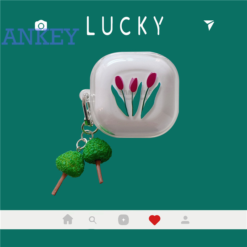 Samsung Galaxy Buds 2 / Buds Pro / Buds Live Vỏ bảo vệ hộp sạc tai nghe họa tiết hoạt hình dễ thương cho