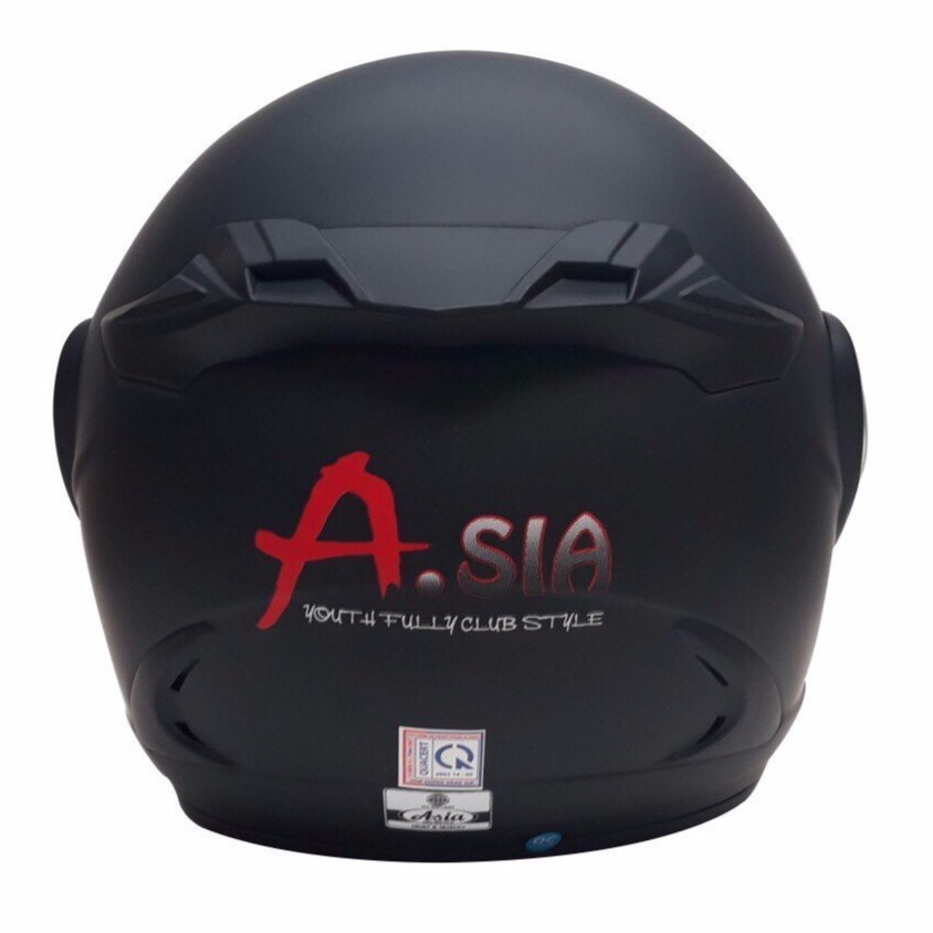 Mũ bảo hiểm Asia MT168 (Có 2 mầu đen nhám & xanh nhám - Kính có đủ kính trà - Kính trắng - Kính gương)