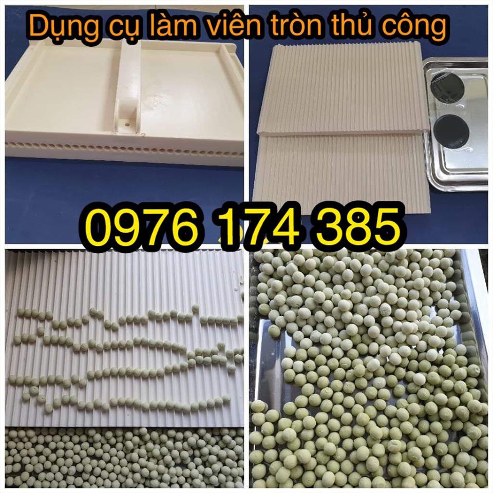 Dụng cụ vo viên trân châu, vo viên thuốc đông y, vo viên bánh nhãn