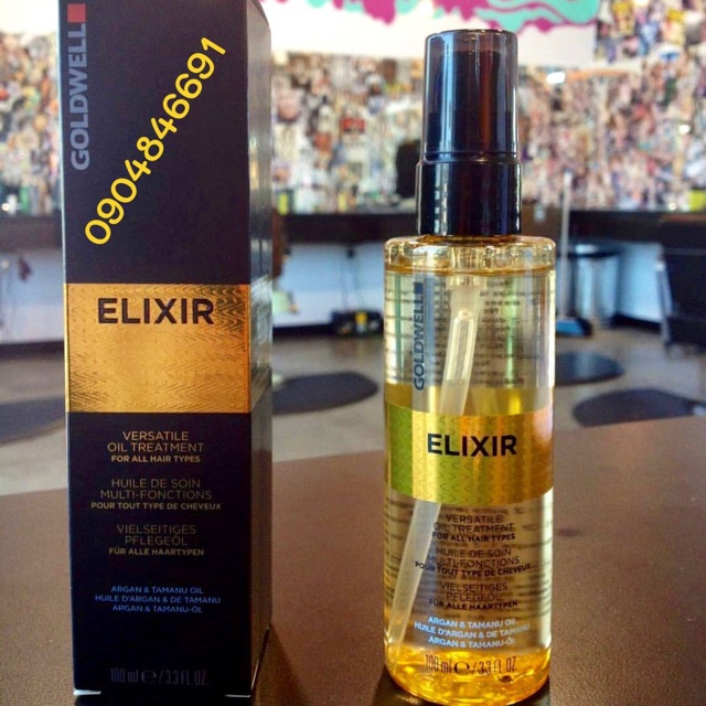 Tinh dầu dưỡng tóc Goldwell Elixir Argan Oil 100ml