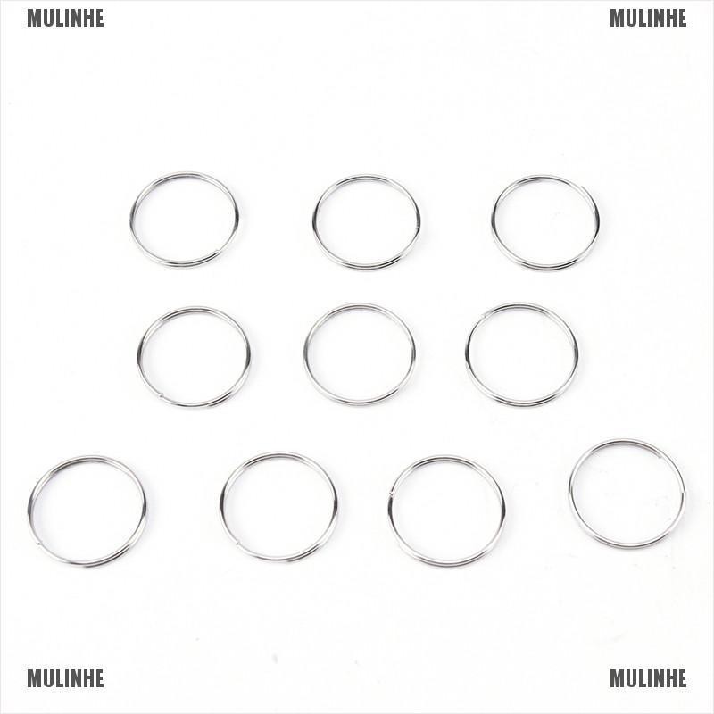 Set 10 khoen móc khóa bằng thép không gỉ tiện lợi