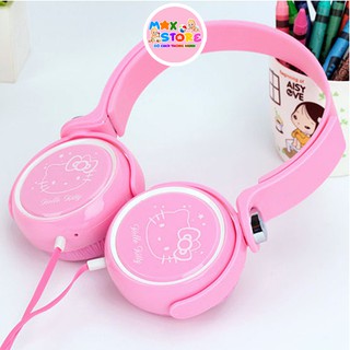 Tai Nghe Headphone KT-30 Họa Tiết Dễ Thương Cho Bé Nghe Học Tiếng Anh