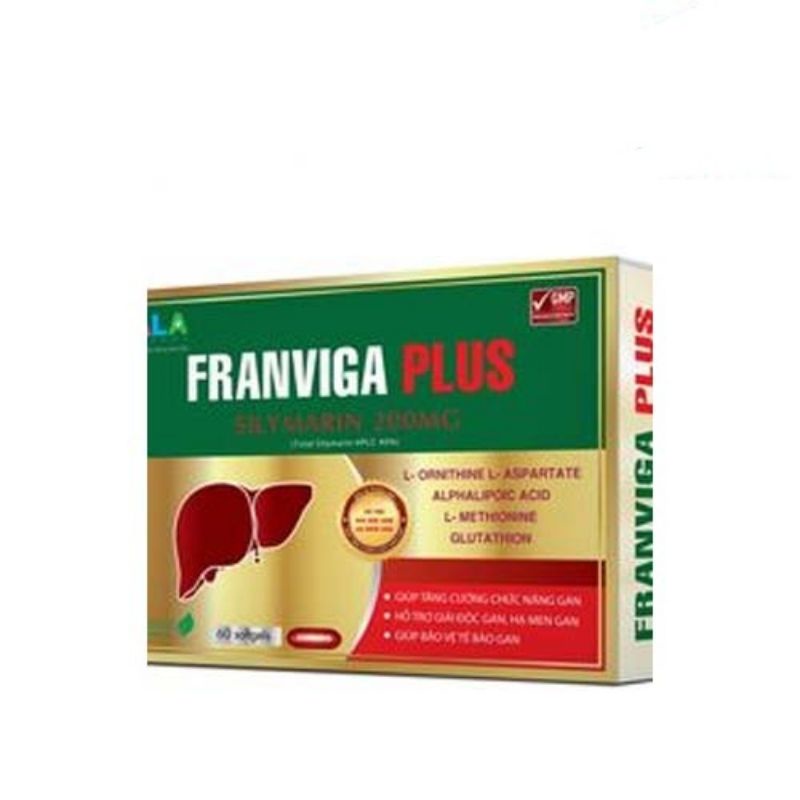 Franviga Plus - Giúp bảo vệ gan khỏi các tác nhân gây hại