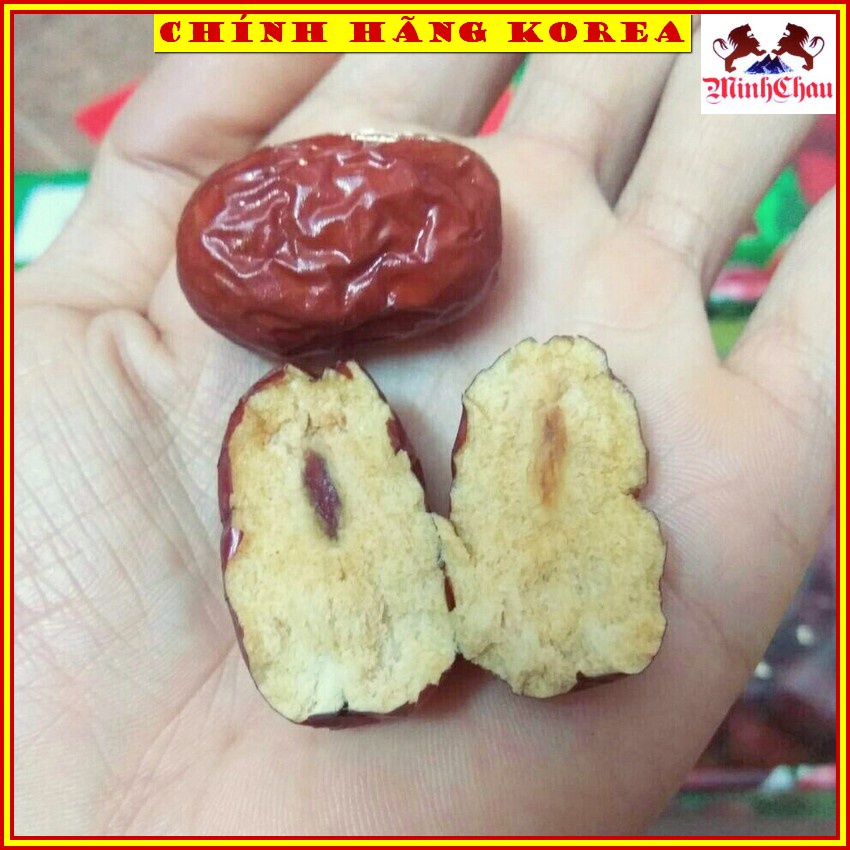 Táo Đỏ Sấy Khô Hàn Quốc Loại 1, Túi 500gr, minhchau