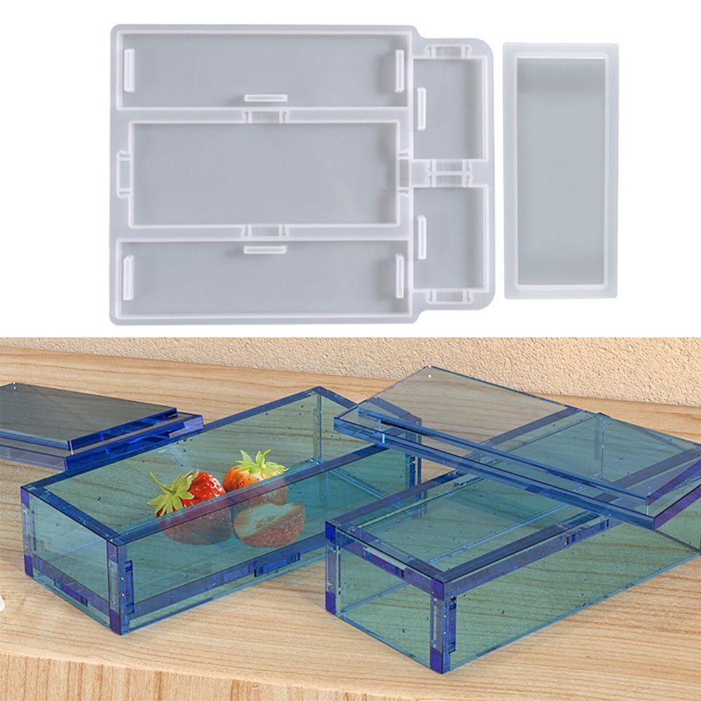Khuôn Silicone Làm Hộp Đựng Bút Chì Tiện Dụng