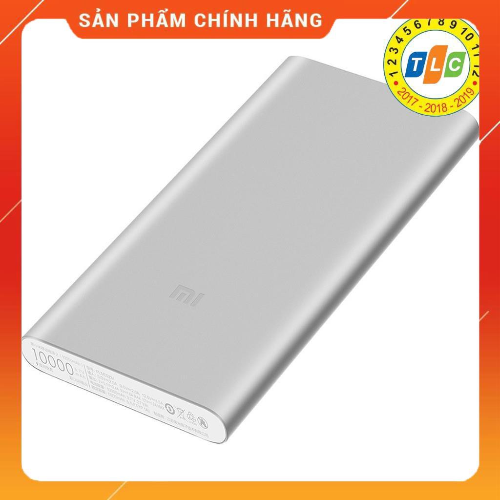 Pin Sạc Dự Phòng Xiaomi Gen 2S Version 2018 10000 mAh 2 Cổng USB Hỗ Trợ QC 3.0 - Hàng Chính Hãng