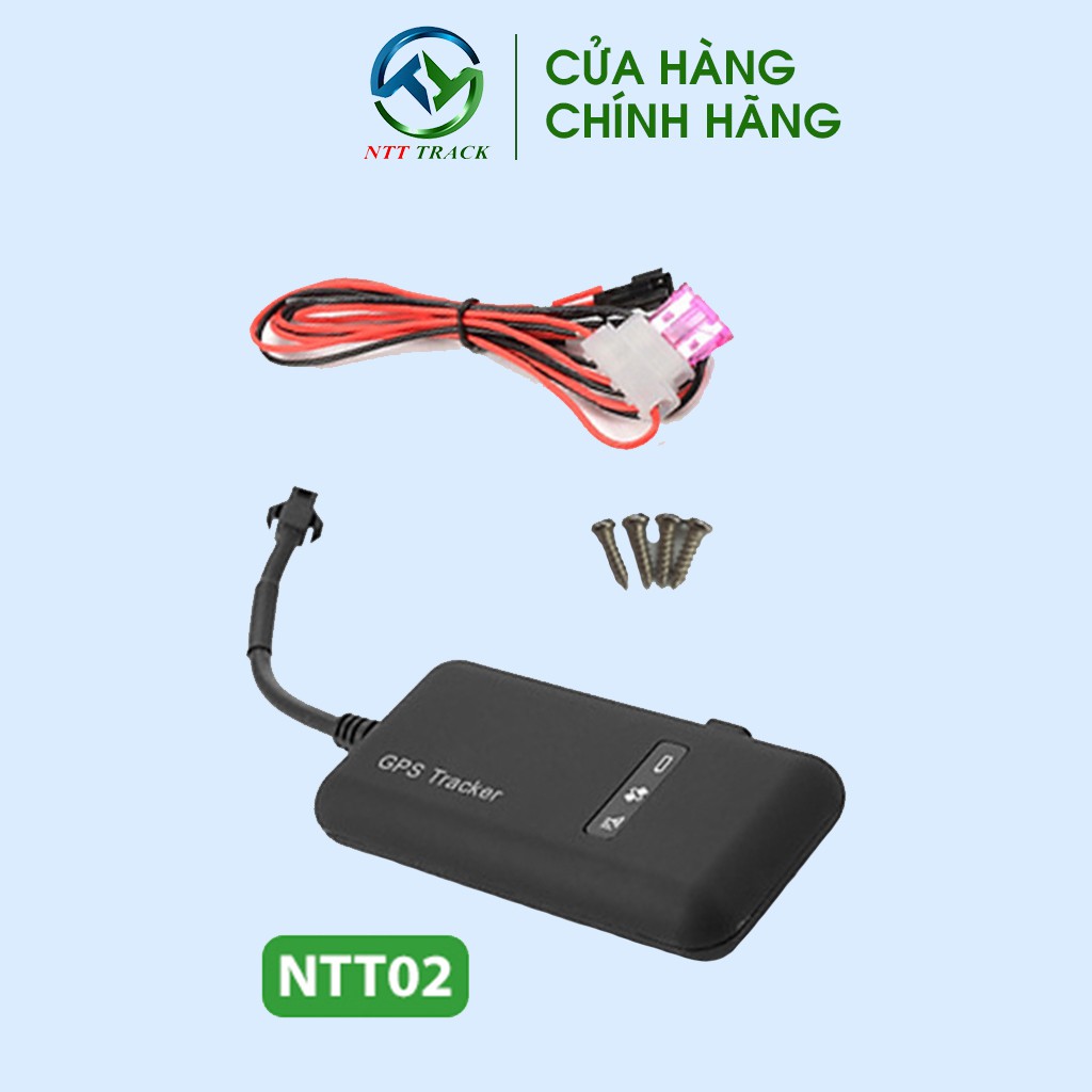 Định vị GPS xe máy ô tô chính hãng NTT Track LIKA bảo hành 06 tháng NTT02