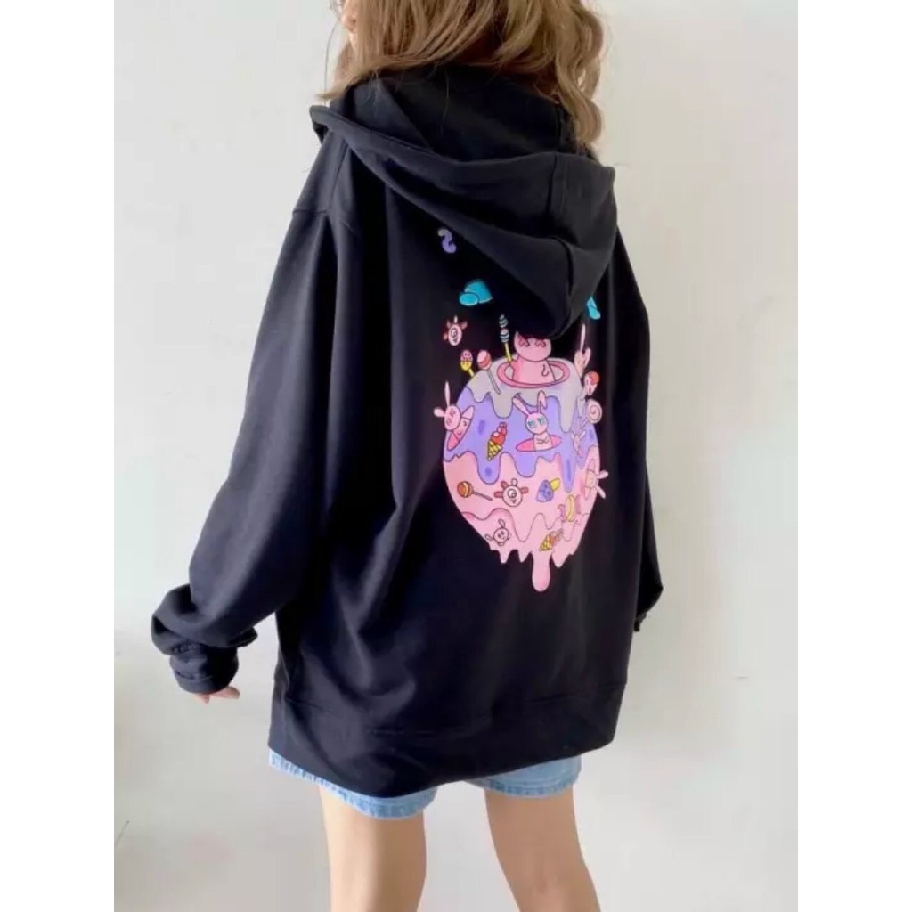 Áo khoác nỉ basic form rộng cặp đôi nam nữ chuẩn unisex chất nỉ dạ dày dặnCheapShop
