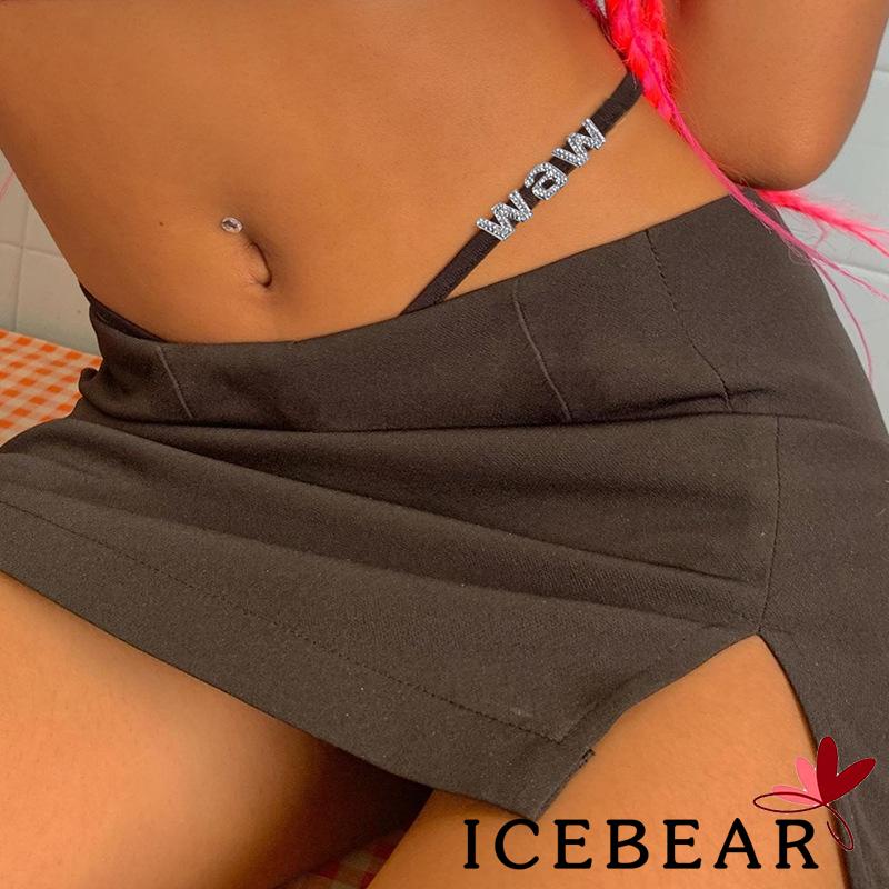 Chân Váy Chữ A Dáng Ngắn Màu Trơn Xẻ Tà Thời Trang Đi Biển Cho Nữ