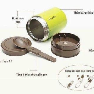 BÌNH Ủ CHÁO LOCK&LOCK 500ml