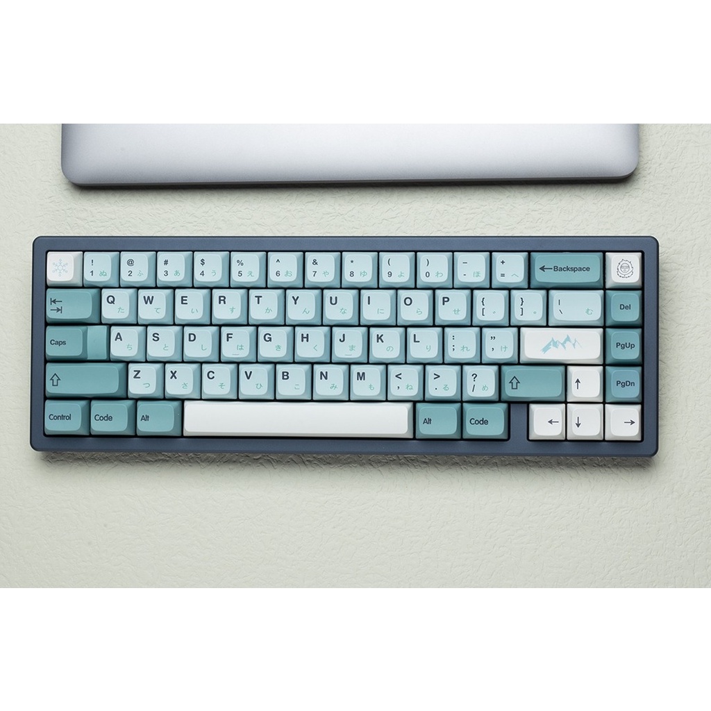 125 phím Iceberg Keycap XDA Cấu hình PBT DYE-SUB bàn phím cơ học Keycaps