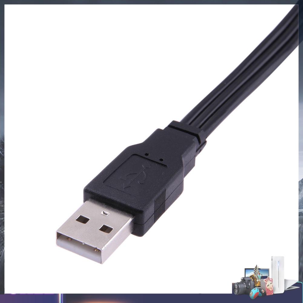 Dây cáp AV TV chuyển đổi USB đầu đực sang 3 đầu cái dài 1.5M