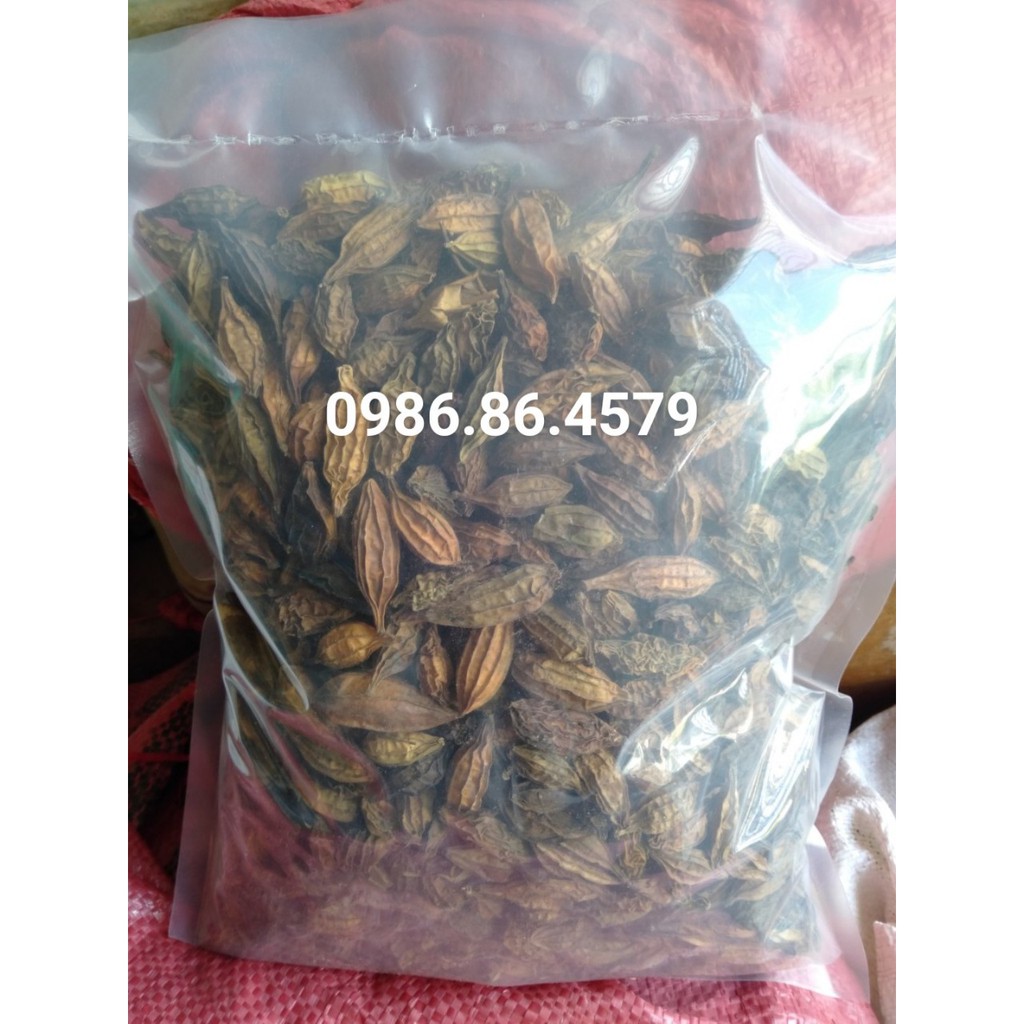 Khổ qua rừng loại không gai (trái cứt quạ) 1kg hút chân không