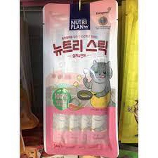 Súp thưởng cho mèo Nutri Plan túi 4 thanh