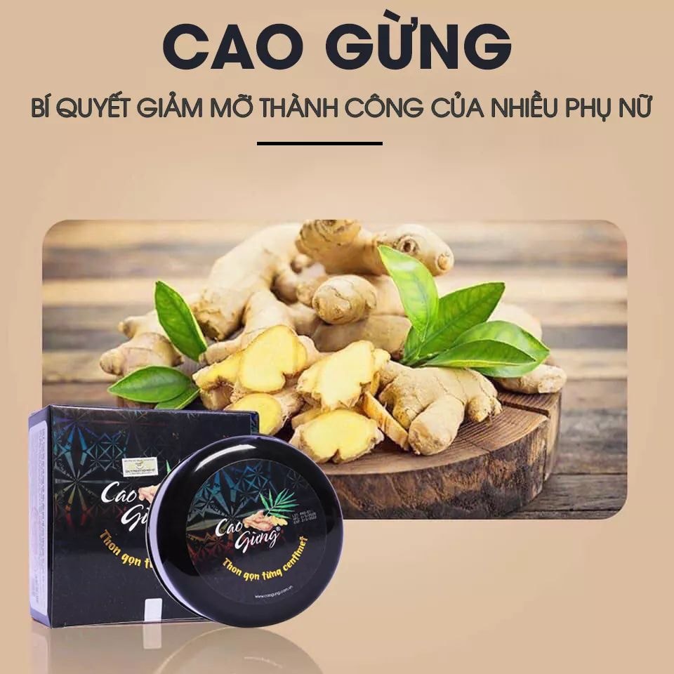 Gel Massage Cao Gừng Tan Mỡ Thiên Nhiên Việt Eo Thon Dáng Gọn 250g - Tặng Đai Nịt Bụng
