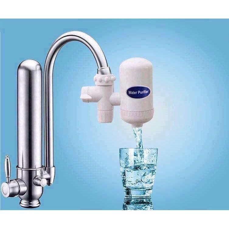 Đầu lọc nước mini gắn vòi nước - Bộ lọc nước tự động ngay tại vòi Water Purifier