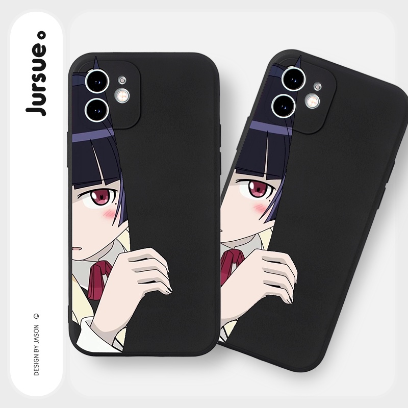Ốp lưng JURSUE hoạt hình dễ thương đẹp cho iPhone 13 12 11 Pro Max SE 2020 X XR XS 8 7 ip 6S 6 Plus kute Y2029