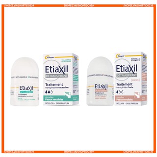 Lăn khử mùi hỗ trợ giảm mùi hôi Etiaxil chính hãng Pháp 15ml