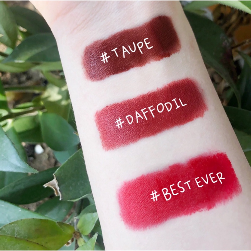 Son kem Lì 3CE Velvet lip tint - taupe - chilk like - pink break