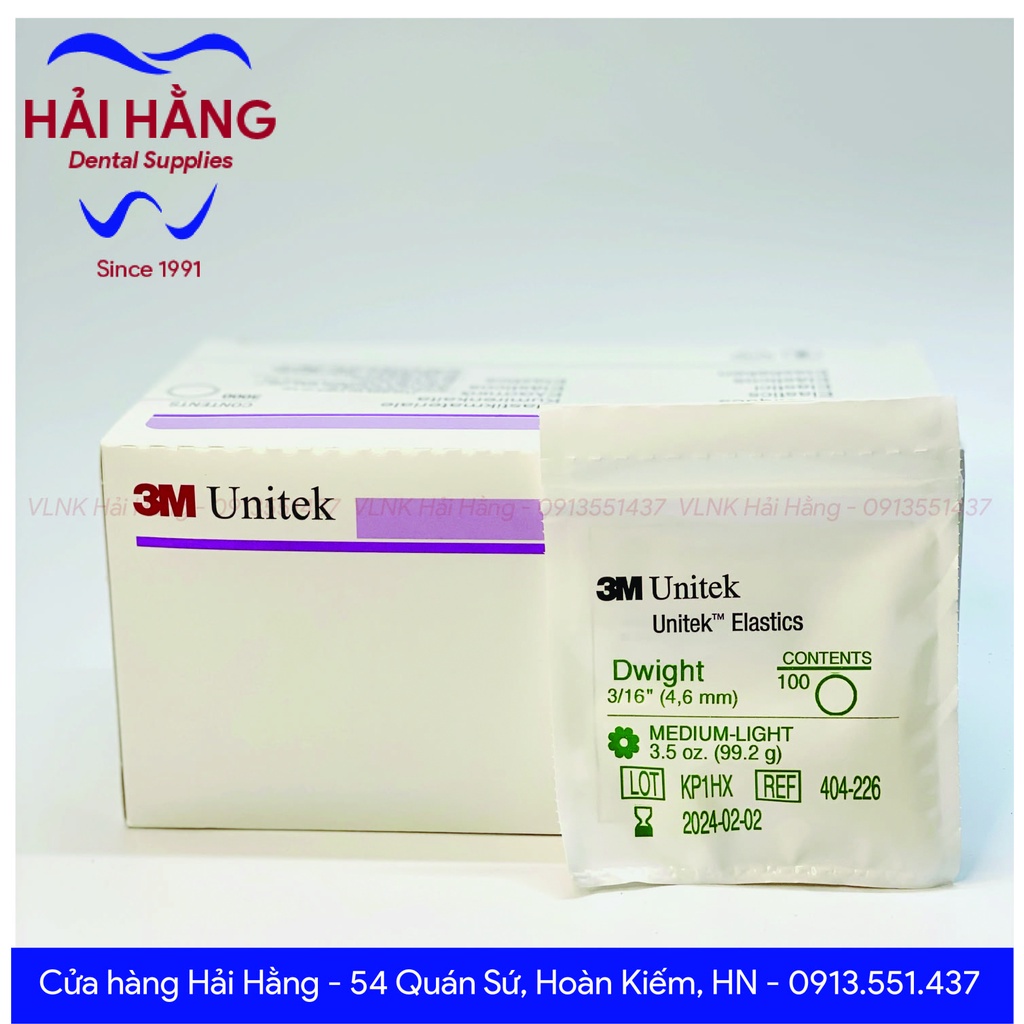 Thun chỉnh nha 3M Unitek - chun liên hàm 3.5oz