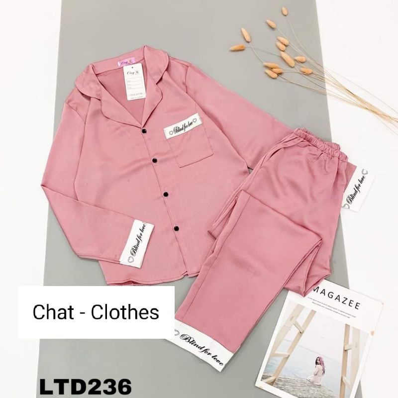 Bộ pijama CHỮ KÝ DÀI hàng thiết kế có size