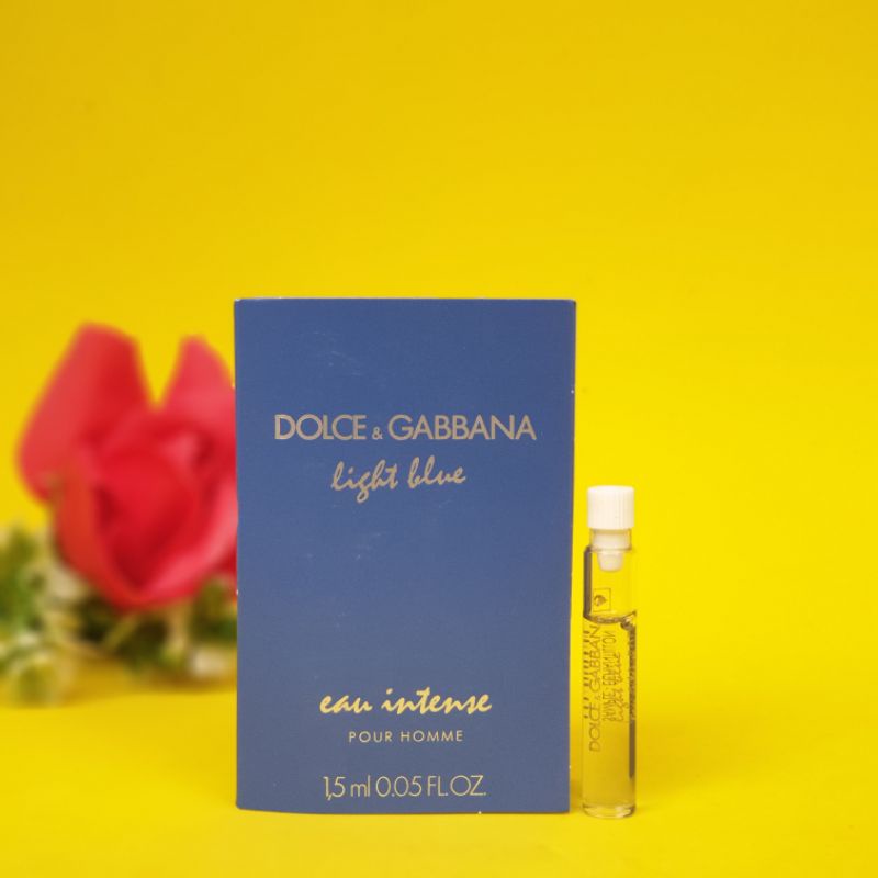 Mẫu Thử NƯỚC HOA NAM LIGHT BLUE POUR HOMME CỦA HÃNG DOLCE&amp;GABBANA 1,5ml