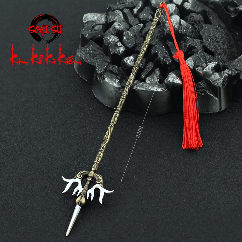 Mô hình Phượng Sí Lưu Kim Thang 30CM  - Vũ Văn Thành Đô - Tùy Đường Diễn Nghĩa