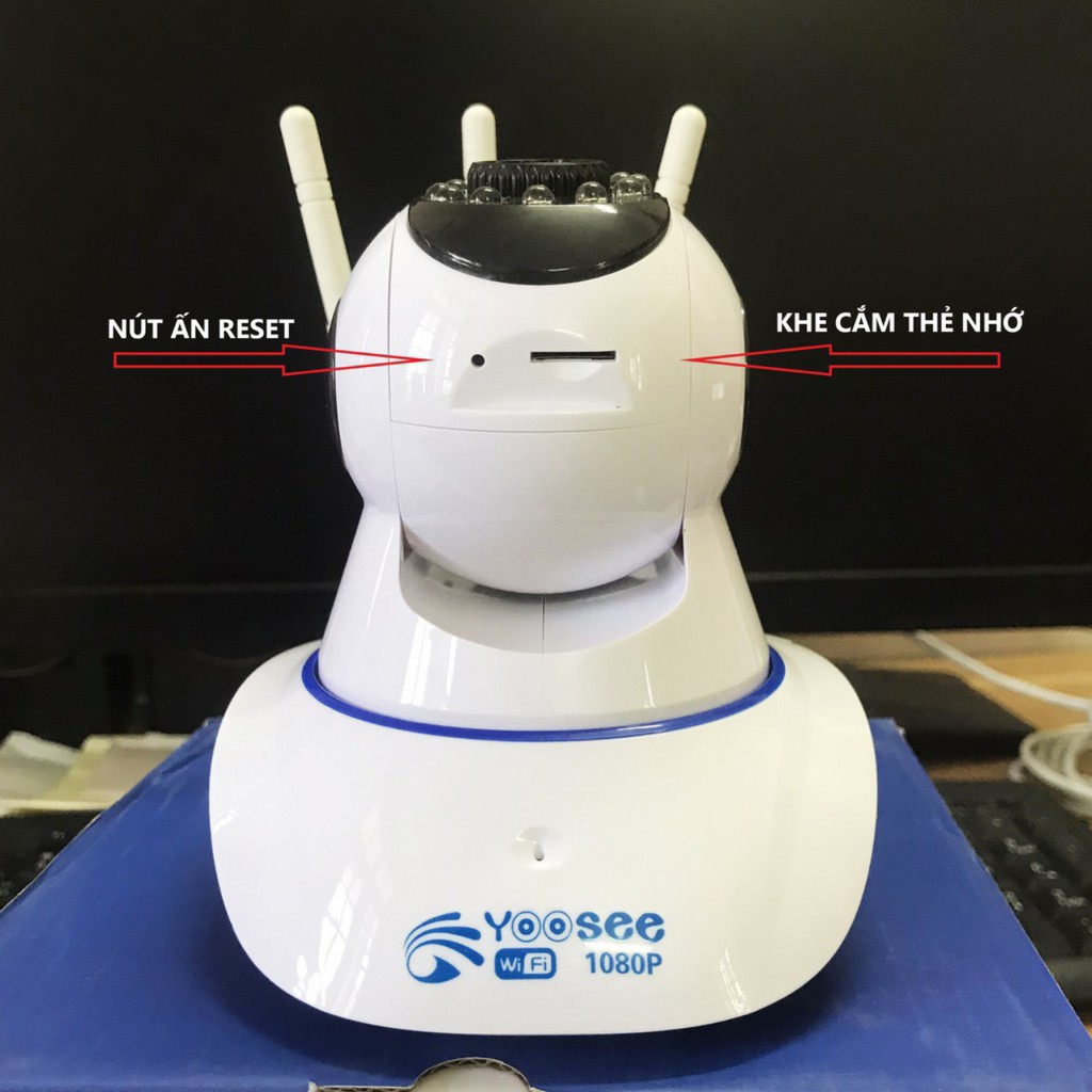 Combo Camera IP YooSee Tiếng Việt Và Thẻ Nhớ 32Gb Yoosee Chuyên Dụng